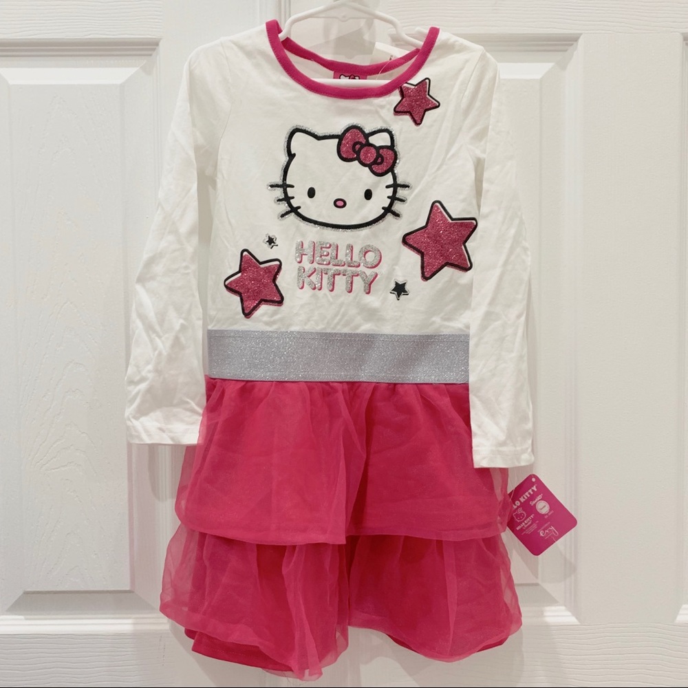 Hello kitty kids size 5 girls dress